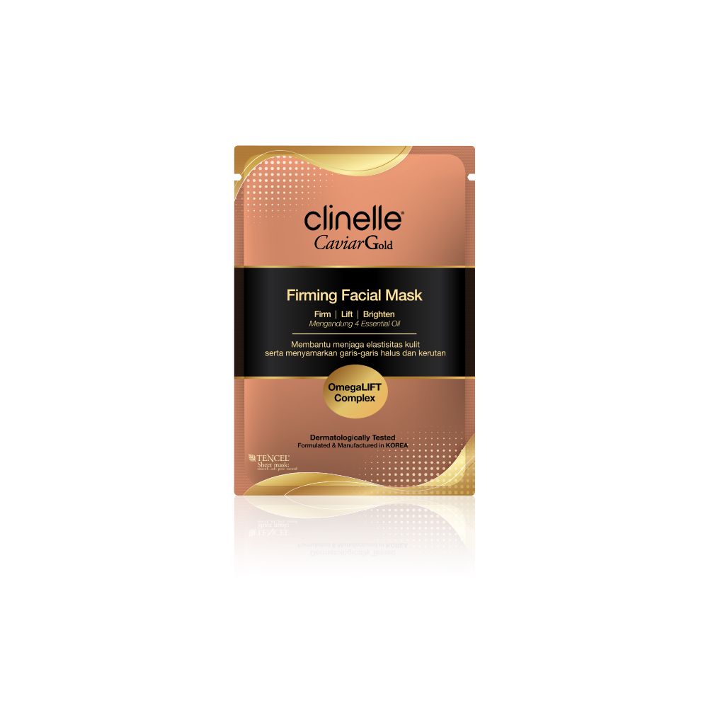 CLINELLE Caviar GOLD Firming Facial Mask - 2