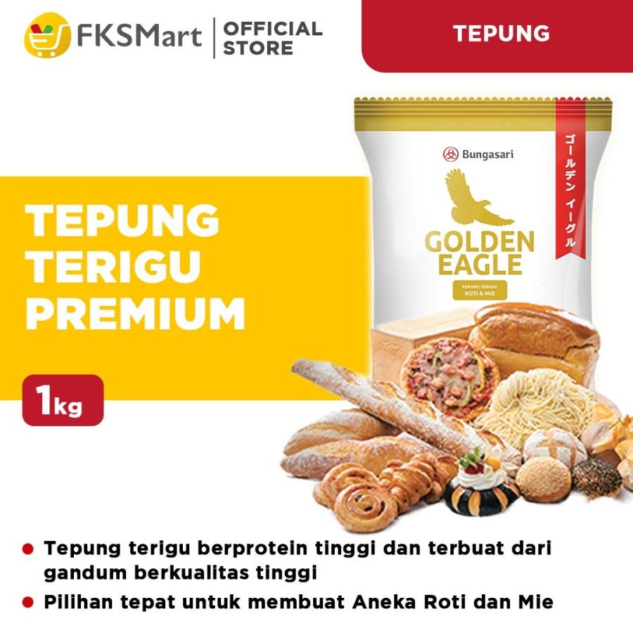 GOLDEN EAGLE Tepung Terigu 1 kg - 1