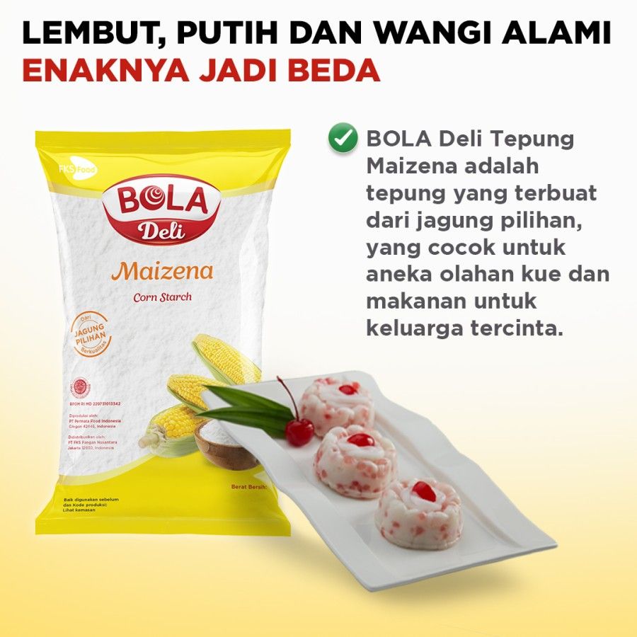 Bola Deli Tepung Maizena 1 kg - 2