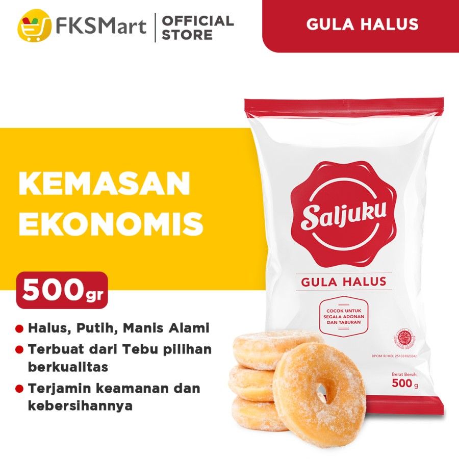 Saljuku Gula Halus 500 gr - 1