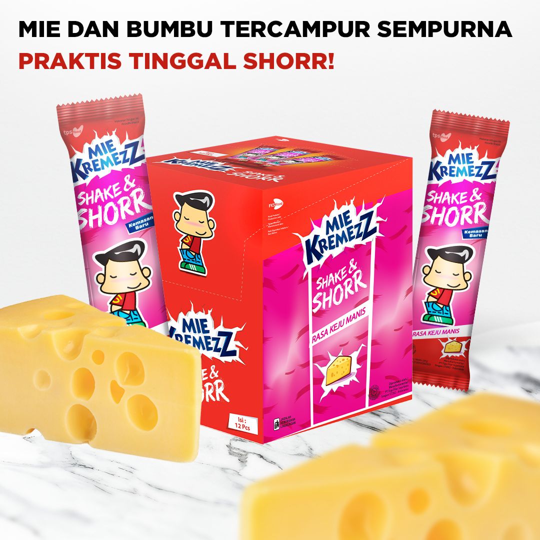 Mie Kremezz Shorr Box - Keju Manis - 5