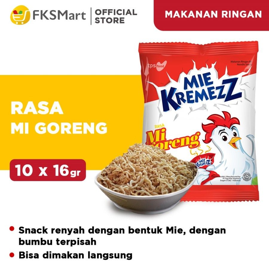 Mie Kremezz Mie Goreng 10 pcs - 1