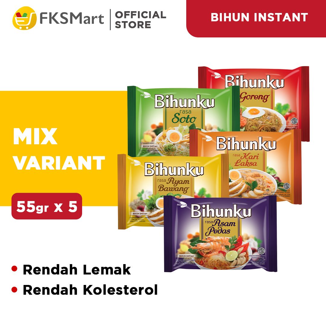 Bihunku Mix Variant Paket Isi 5 - 1