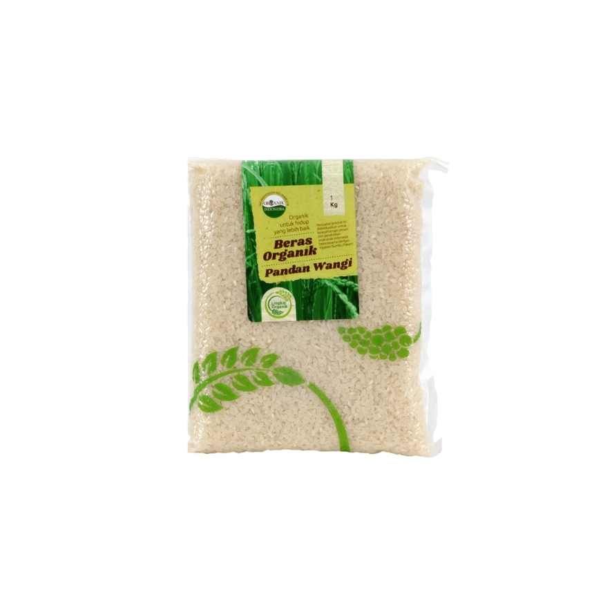 Beras Lingkar Organik 1KG (PANDAN WANGI LEPAS VAKUM) - 2