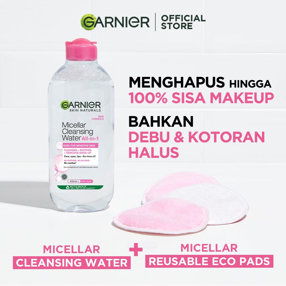 Garnier Micellar Water Pink 125ml Twinpack - 2