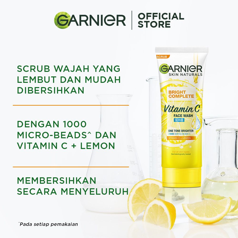 Garnier Light Complete Scrub 100ml Twinpack - 4