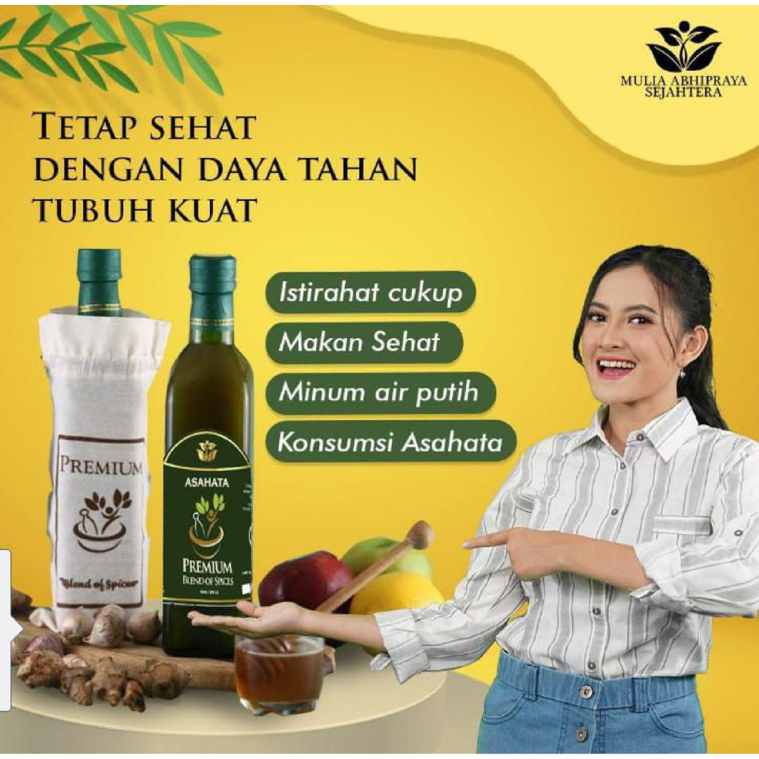 Jus Asahata Herbal Minuman Obat Pengencer Darah Kental Penyakit Jantung Badan Terbaik - 2