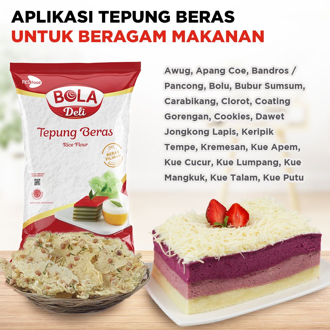 BOLA Deli Tepung Beras 500 gr - 5