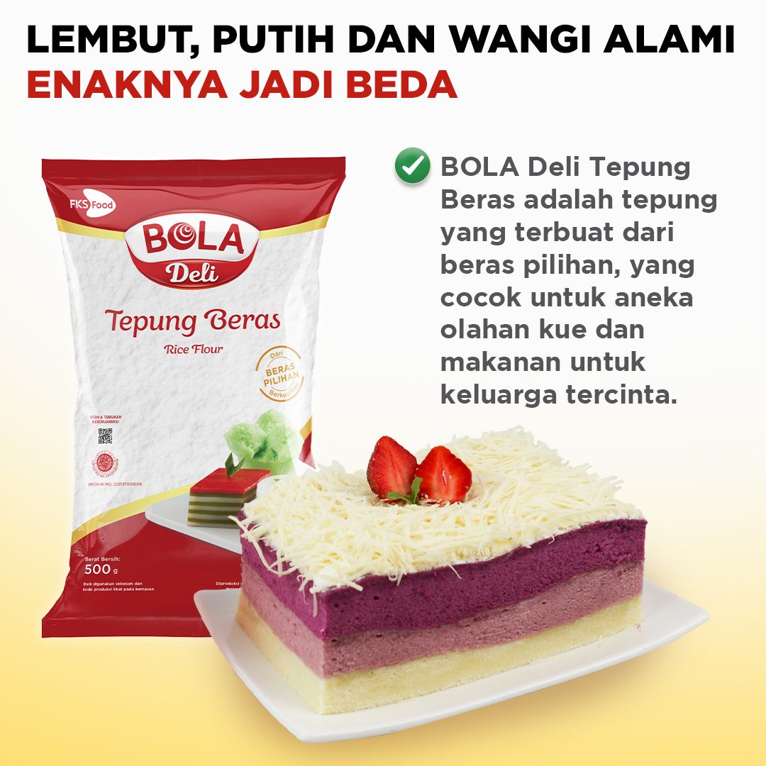 BOLA Deli Tepung Beras 500 gr - 2