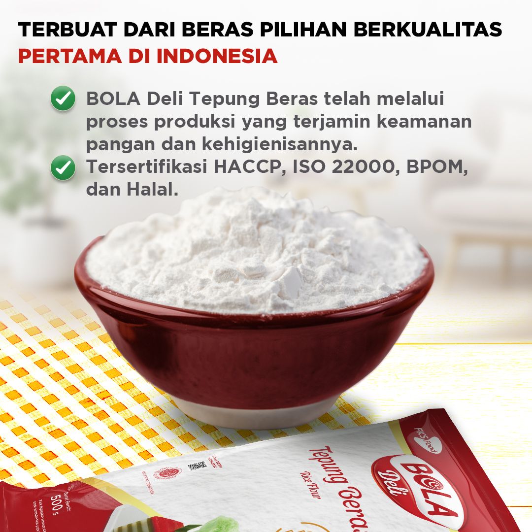 BOLA Deli Tepung Beras 500 gr - 3