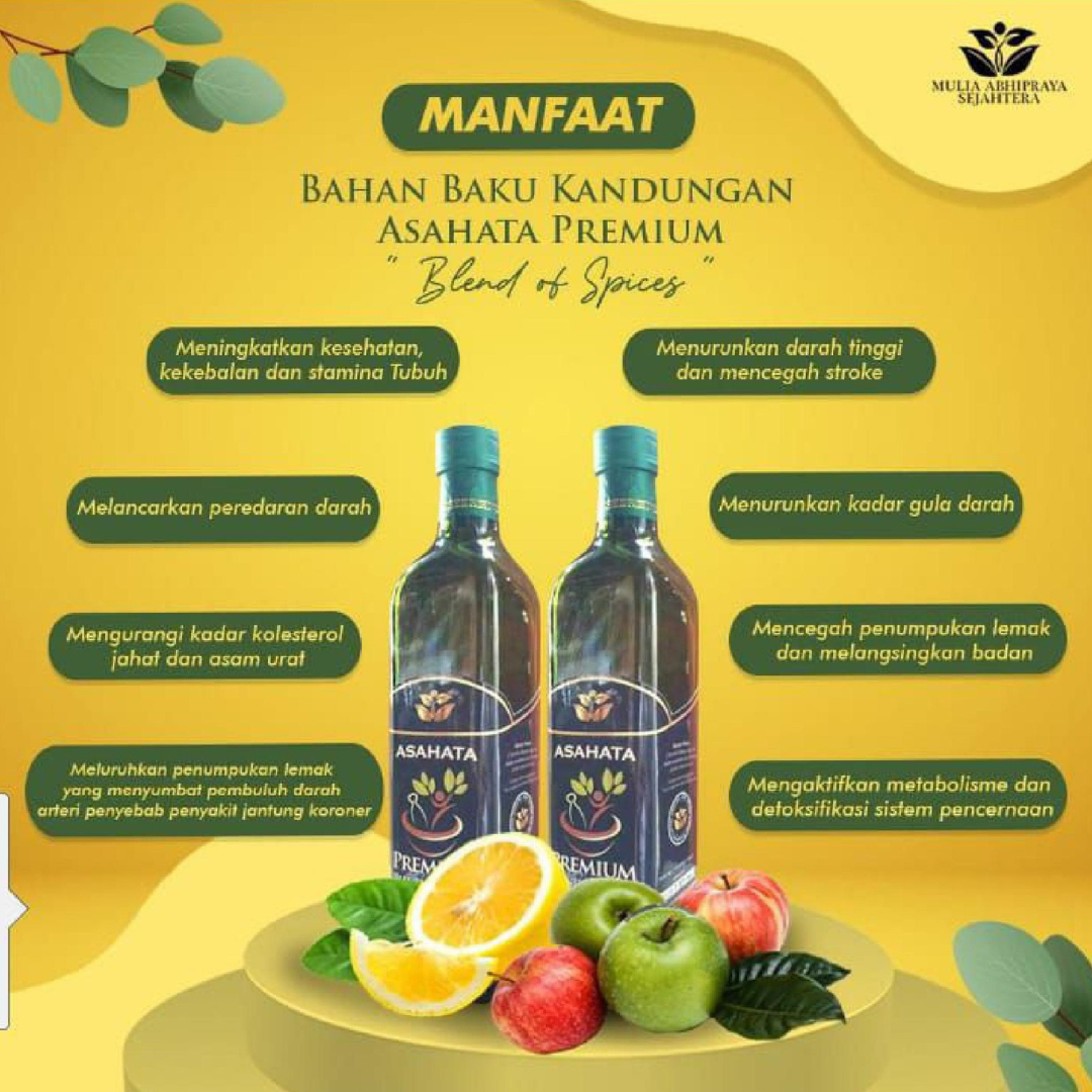 Minuman Herbal Asahata Premium Ramuan Tradisional Berkhasiat Tinggi Terbukti Ampuh - 3