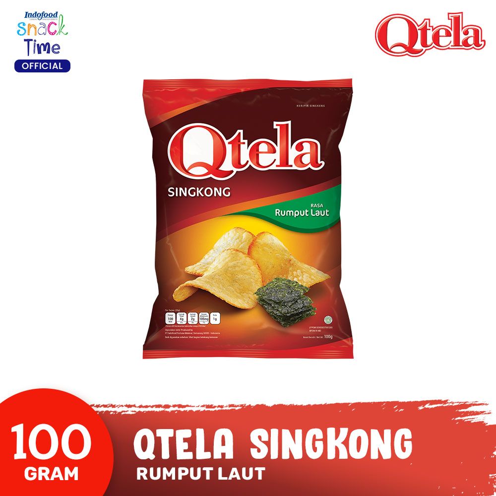 Qtela Singkong Rumput Laut 100gr - 1