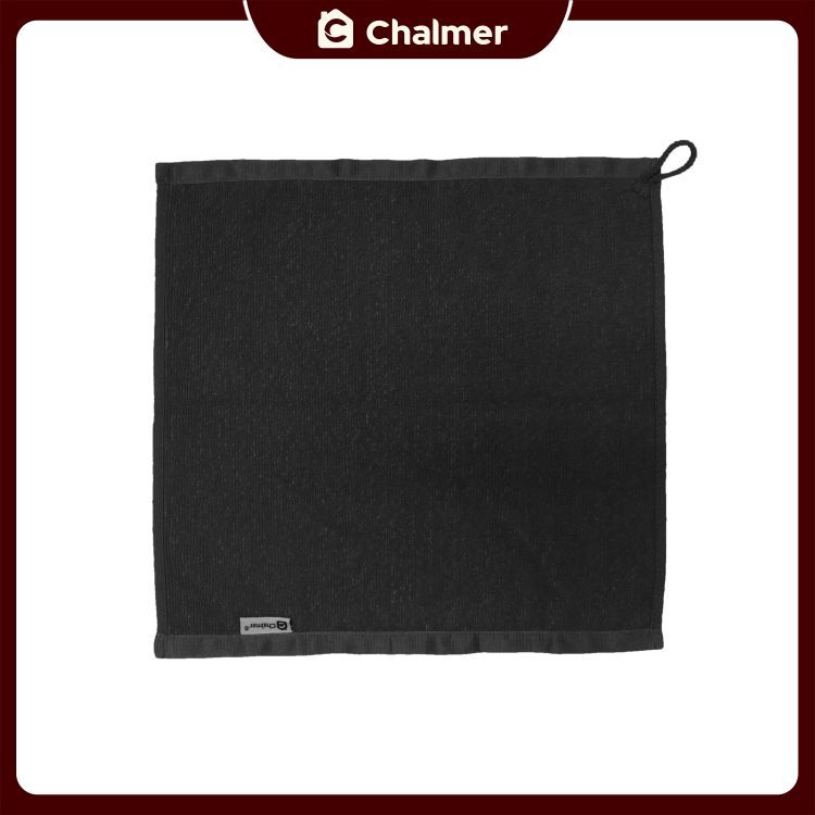 Lap Tangan Microfiber Chalmer 35x35 cm Serbet Handuk Lap Gantung - Abu Tua - 1