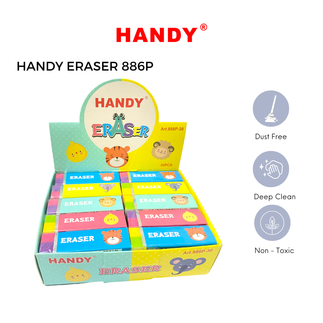 PENGHAPUS / ERASER / SETIP HANDY 886P - 30 1 DUS - 1