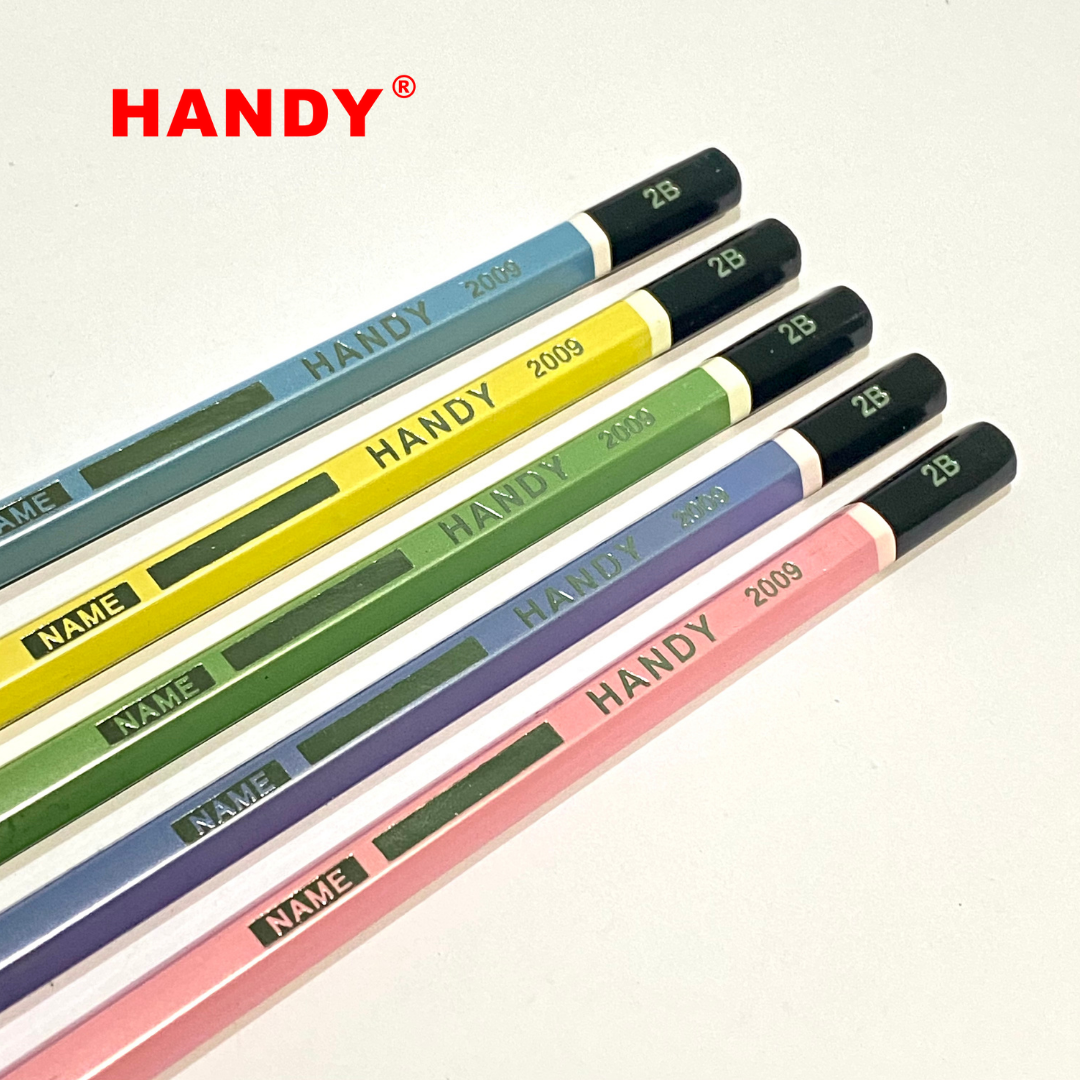 PENSIL HANDY 2009 - 2B Isi 12 PCS Pencil Sketch Gambar Writing Drawing - 3