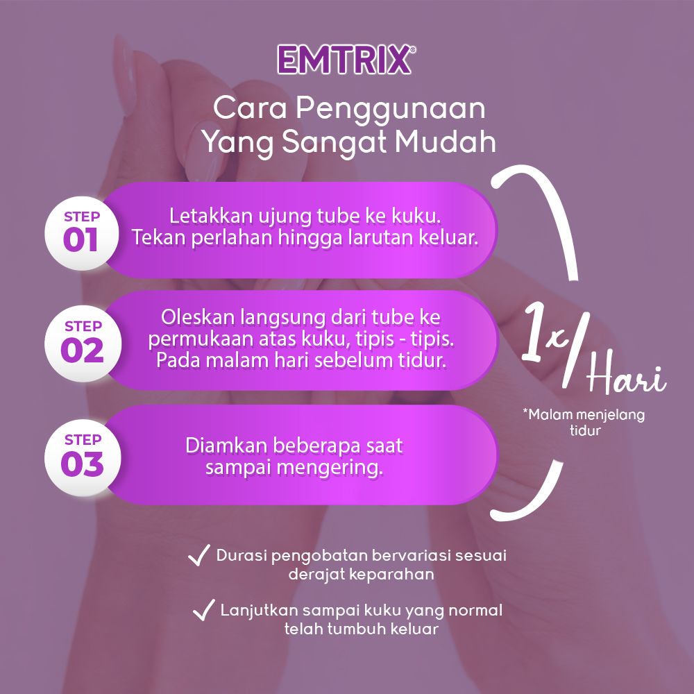 Emtrix Perawatan Kuku - 10ml - 4