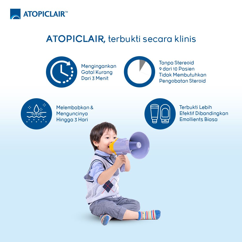 Atopiclair Lotion - 120ml Krim Alergi Dermatitis - 3