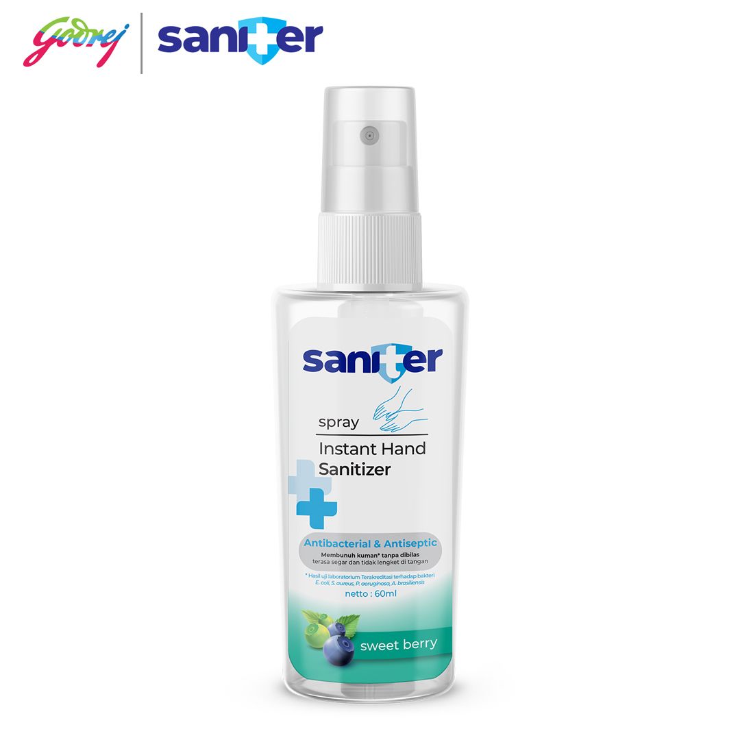 Saniter Hand Spray Sweet Berry 60ml - 2