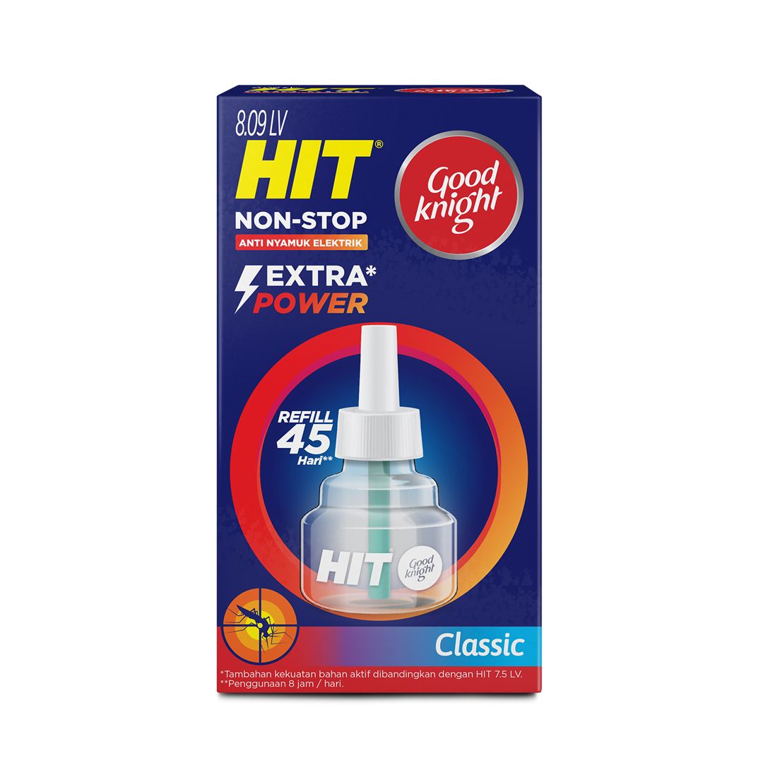 Hit Good Knight Non Stop Refill Classic 45 Hari - Refill Obat Nyamuk Elektrik - 3