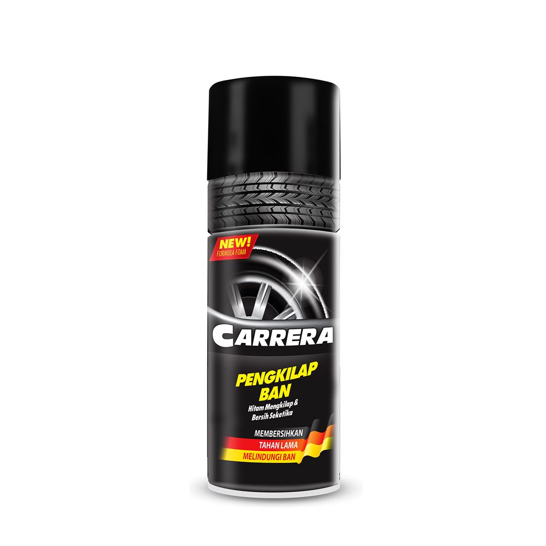 Carrera Pengilap Ban Foam 400ml - Pengkilap Ban - 2