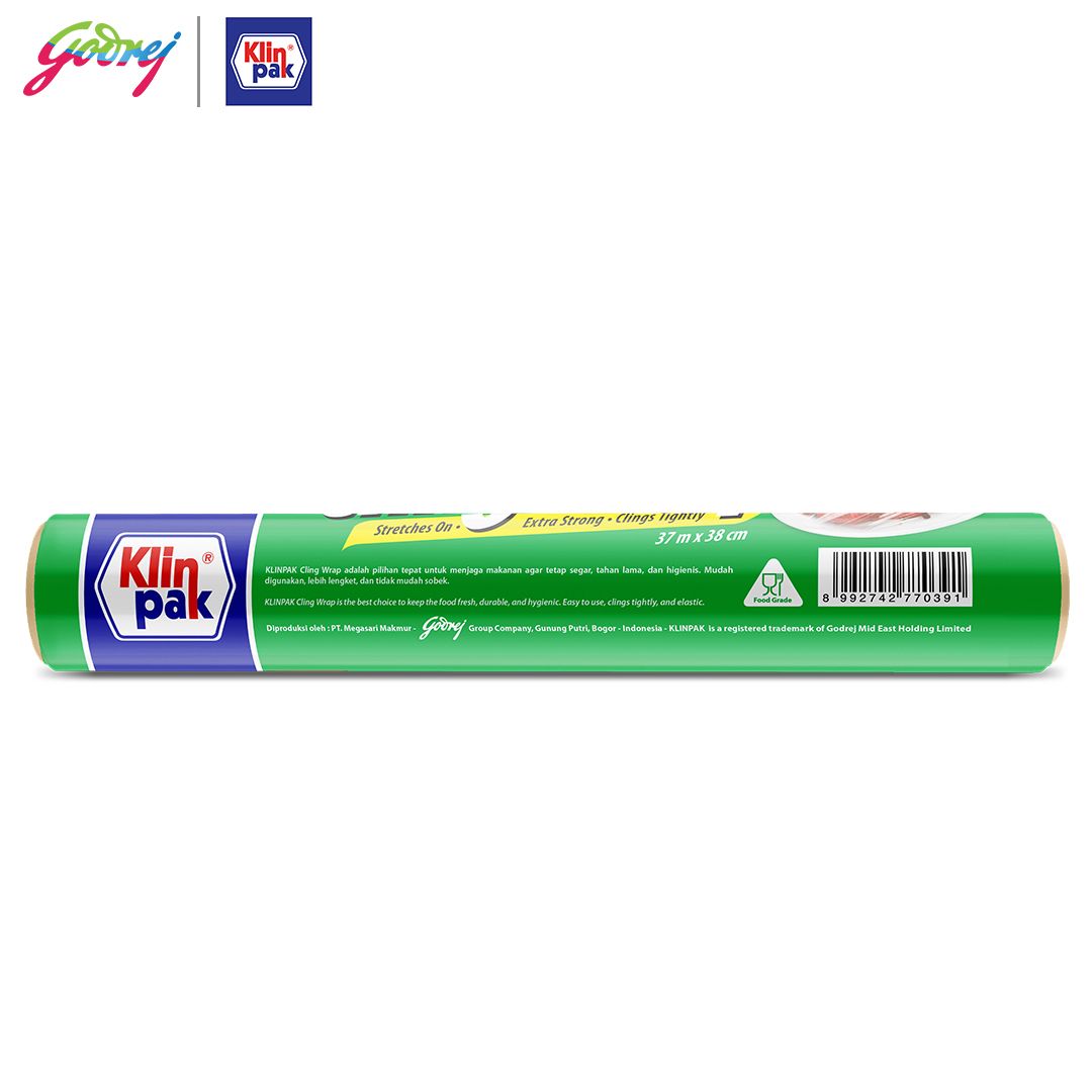 Klinpak Cling Wrap Refill Jumbo - Pembungkus Makanan dan Buah - 3