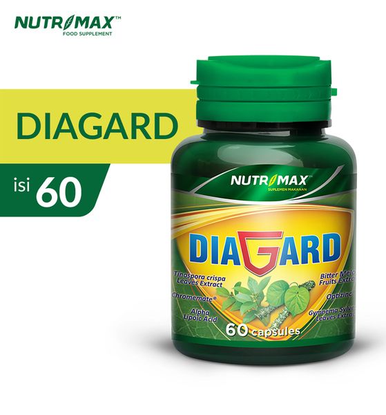 Nutrimax Diagard untuk Gula Darah Diabetes Kencing Manis Insulin Pankreas Antioksidan Anti Mikroba - 1