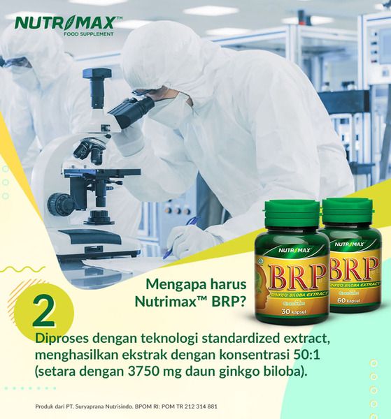 Nutrimax BRP (Brain Power) Nutrisi Otak Meningkatkan Konsentrasi dan Daya Ingat - 4