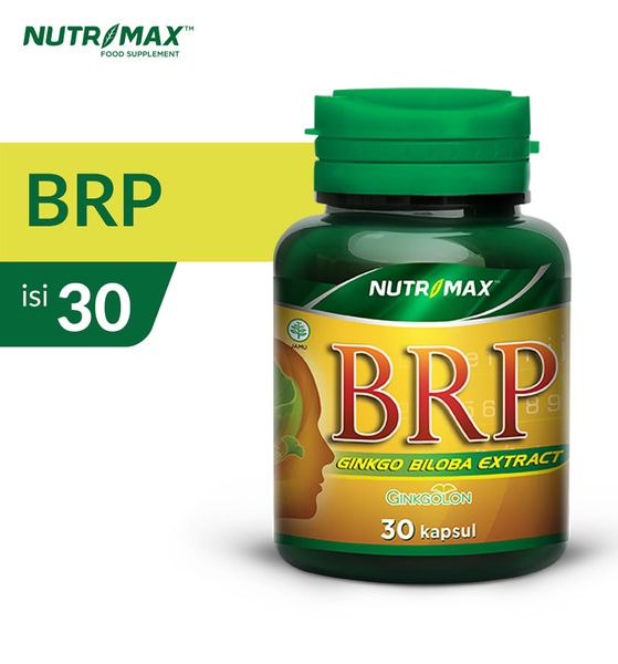 Nutrimax BRP (Brain Power) Nutrisi Otak Meningkatkan Konsentrasi dan Daya Ingat - 1