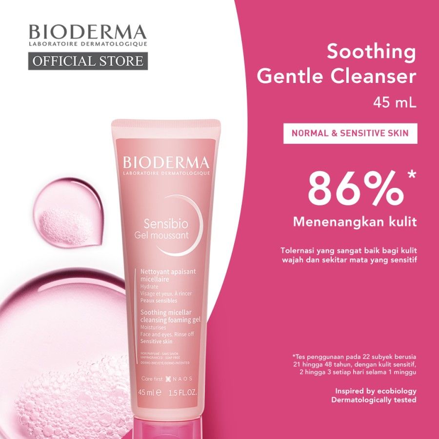 Bioderma Sensibio Gel Moussant 45 ml - 1