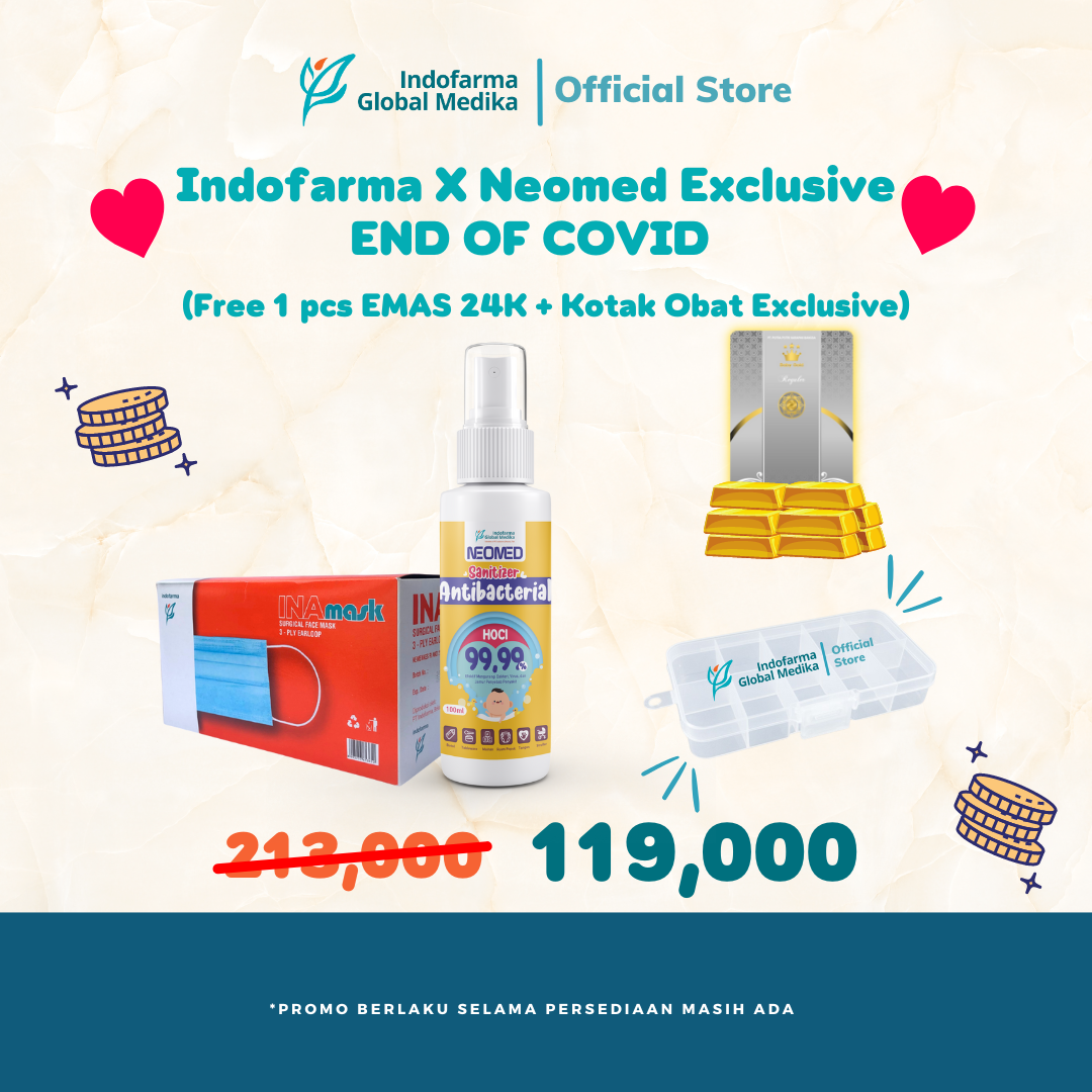 [PAKET] Indofarma X Neomed Exclusive End of Covid - 1