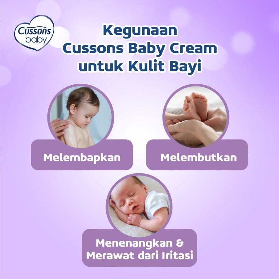 Cussons Baby Cream Fresh & Nourish - Krim Bayi 50gr X2 - 4