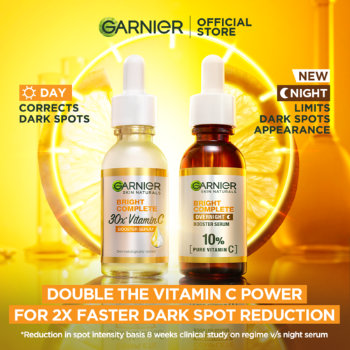 Garnier Bright Complete Overnight Serum 30ml - 2