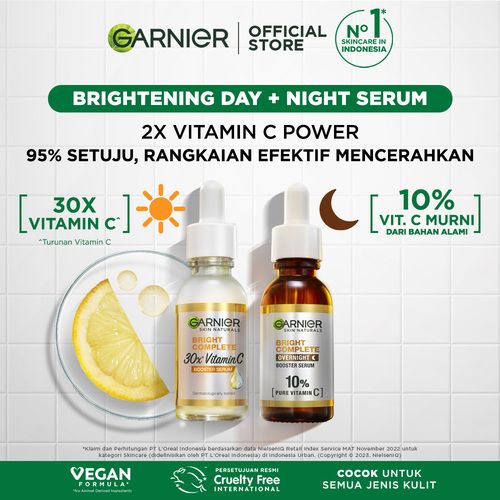 Garnier Bright Complete Booster Serum+Overnight Serum - 1