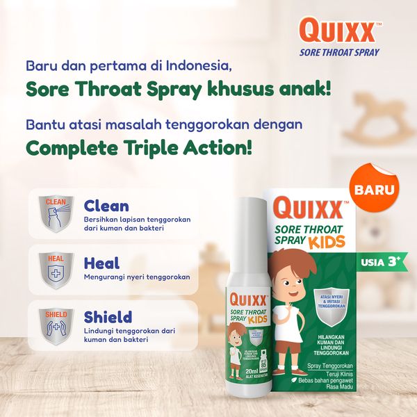 Quixx Sore Throat Spray Kids - 2