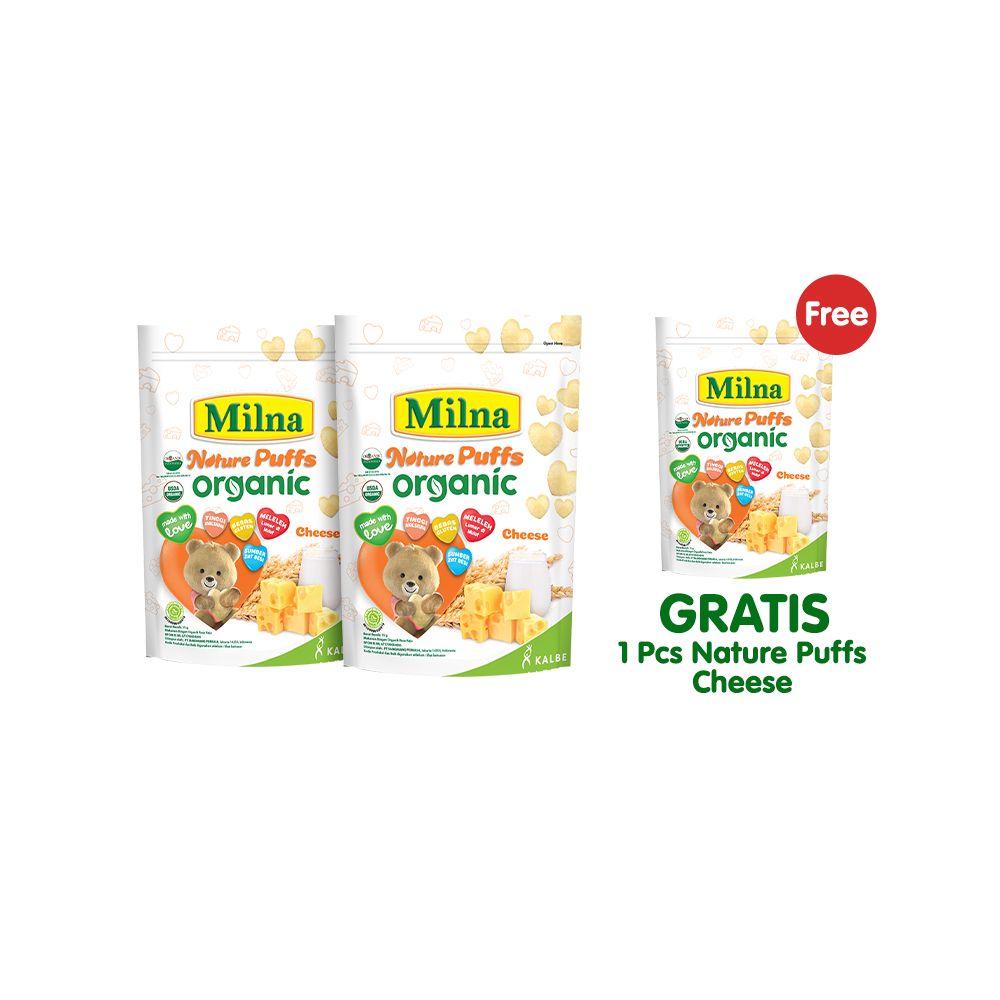 B2G2 Milna Puffs Organic Cheese [NED] - 2