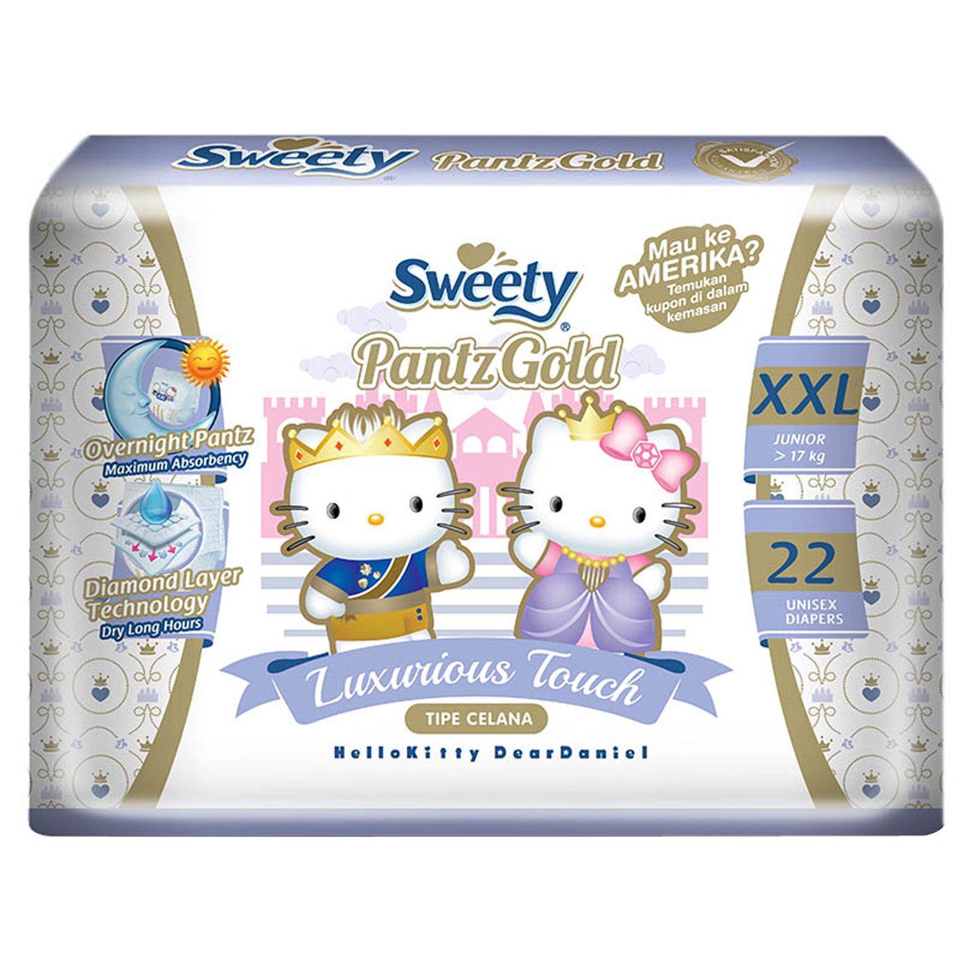 Sweety Pantz Gold Regular Pack XXL 22 - 1