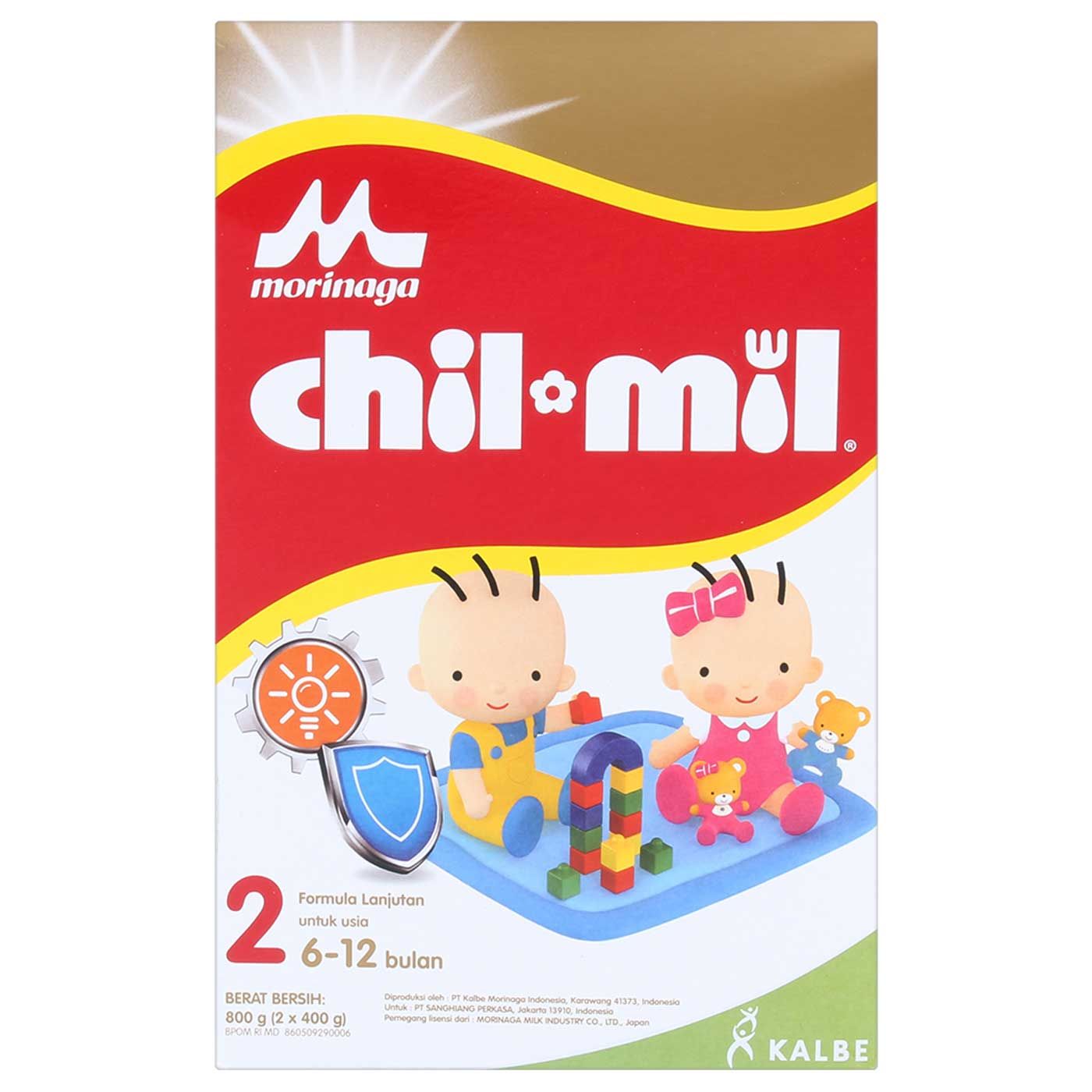 Morinaga Chil Mil DHA 800gr Box - 1