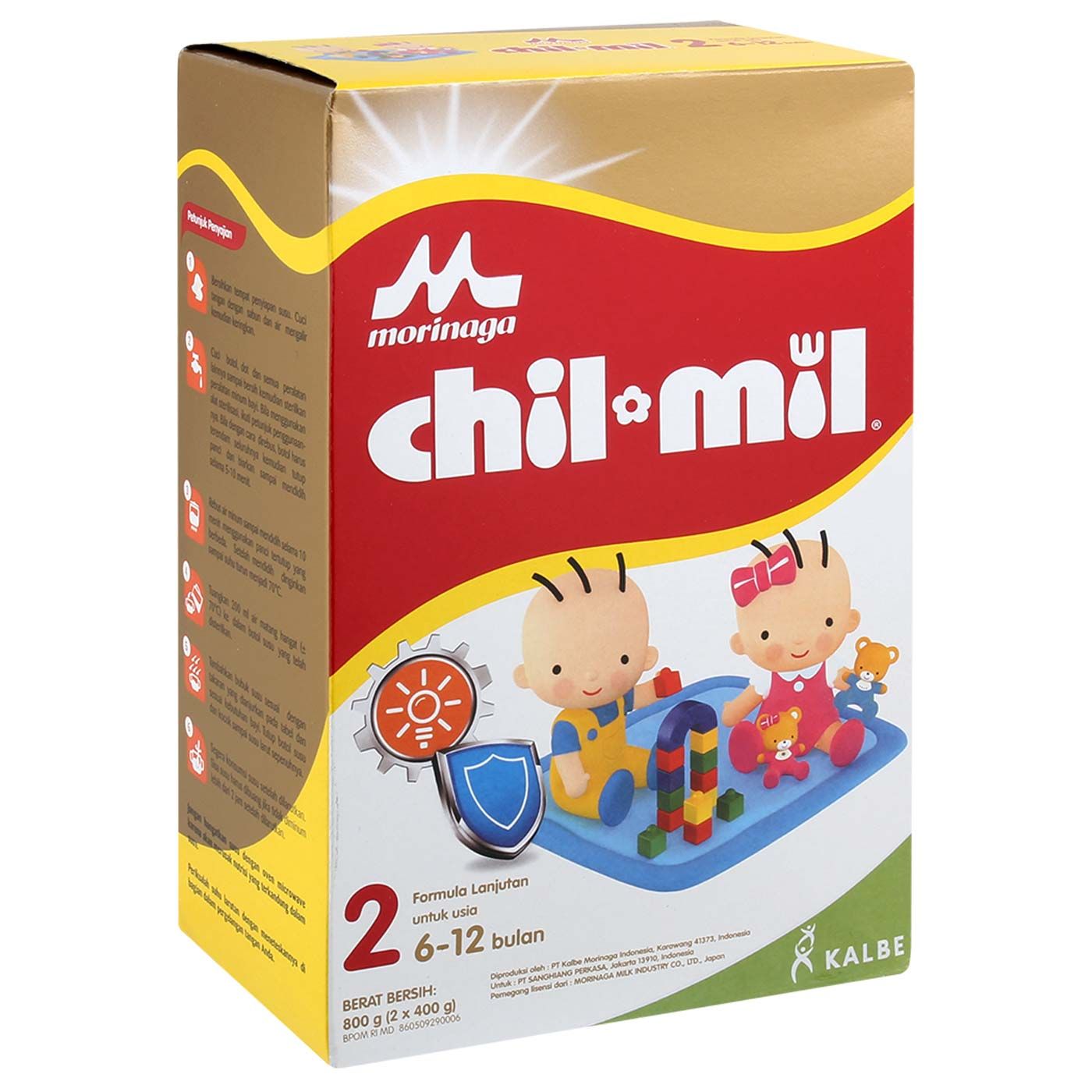 Morinaga Chil Mil DHA 800gr Box - 2