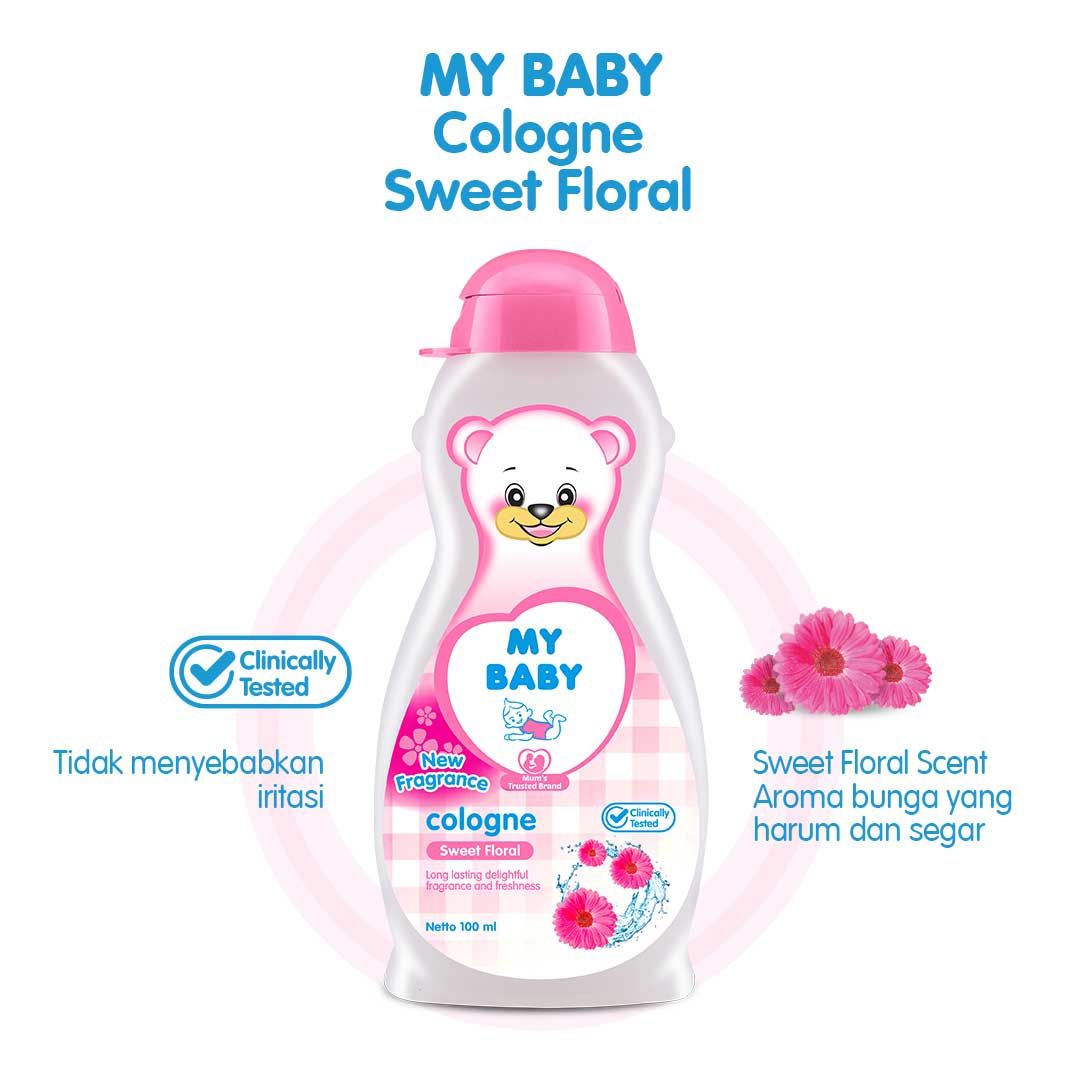 My Baby Cologne Sweet Floral 100ml - 4