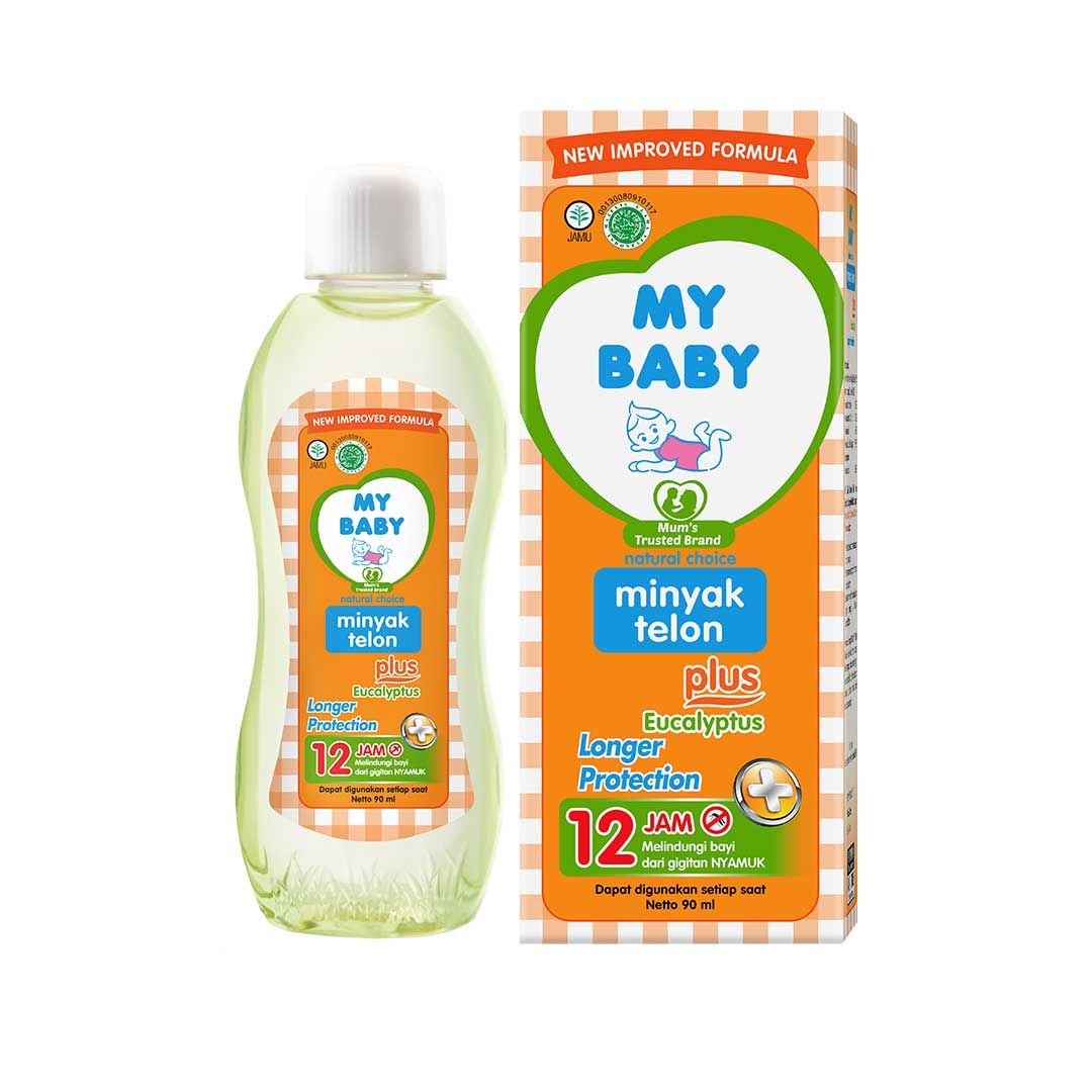 My Baby Minyak Telon Plus Longer Protection 90ml - 2