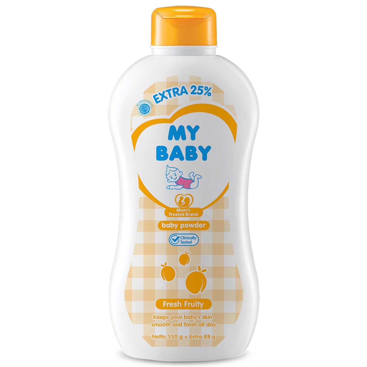 My Baby Powder 350gr Extra Fresh Fruity - 2