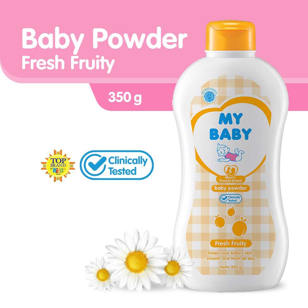 My Baby Powder 350gr Extra Fresh Fruity - 6