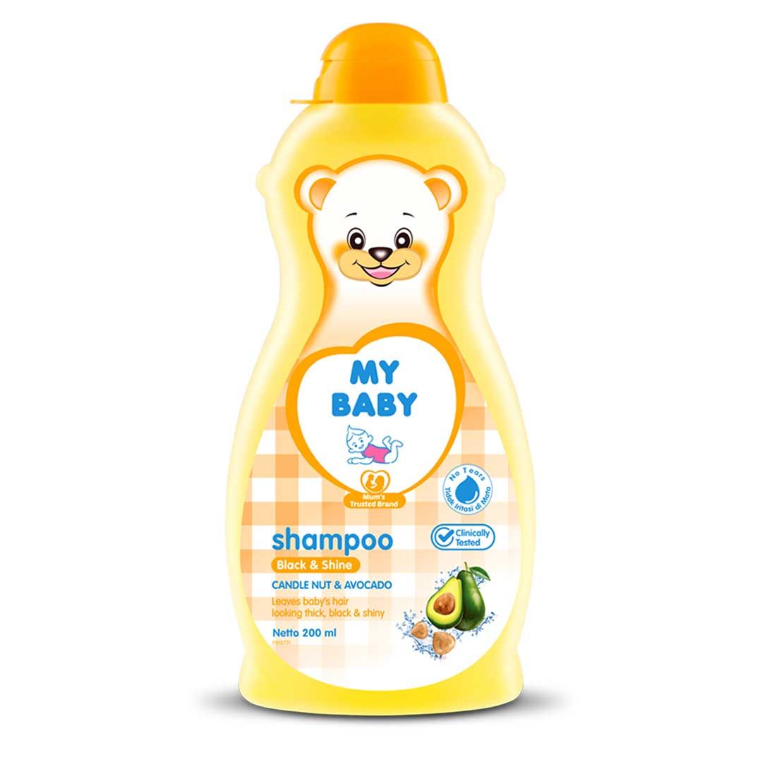 My Baby Shampoo Black & Shine 200ml - 2