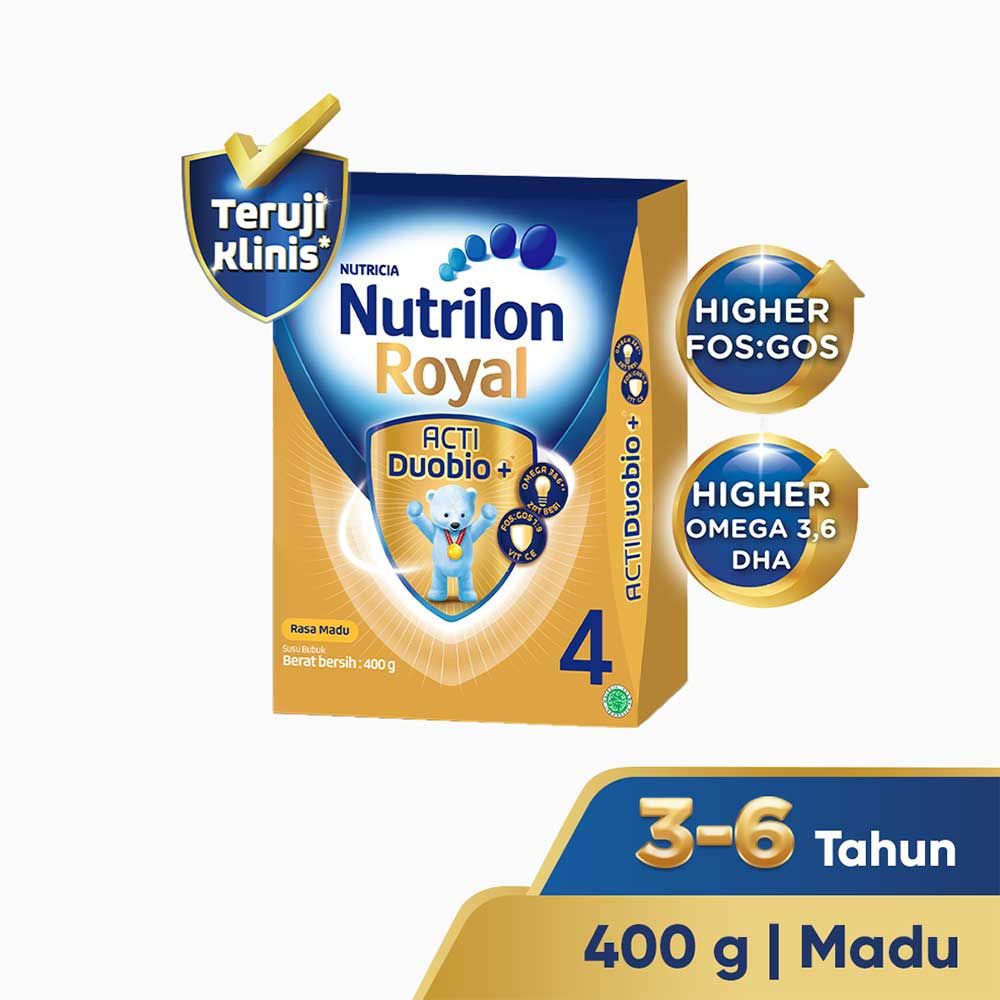 Nutrilon Royal 4 Madu Susu Pertumbuhan Bubuk 400 GR - 1