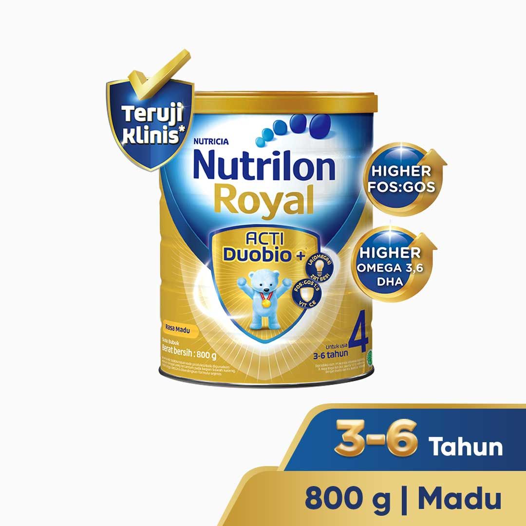 Nutrilon Royal 4 Madu Susu Pertumbuhan Bubuk 800 GR - 1