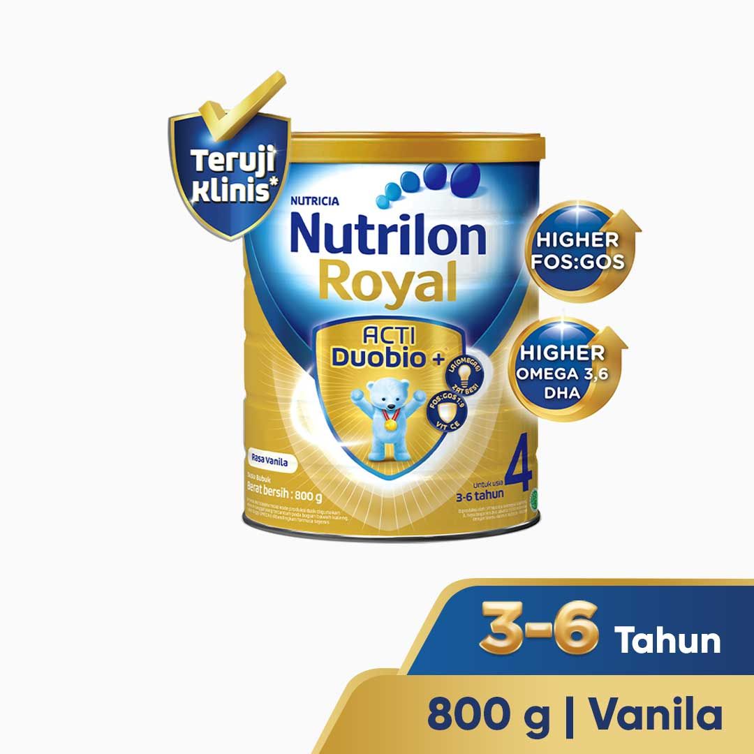 Nutrilon Royal 4 Vanila Susu Pertumbuhan Bubuk 800 GR - 1