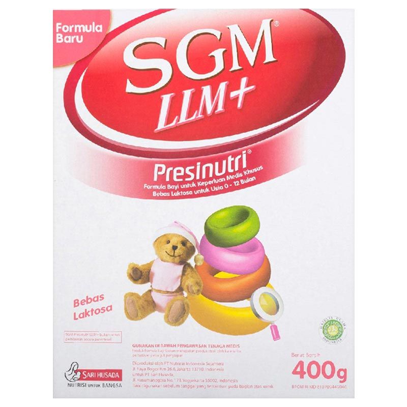 SGM LLM+ Presinutri 400gr Box - 3