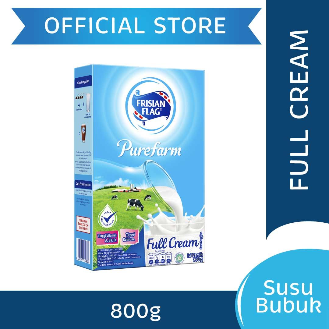 Frisian Flag Purefarm Fullcream 800gr - 1