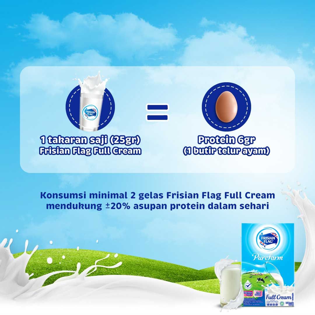 Frisian Flag Purefarm Fullcream 800gr - 6