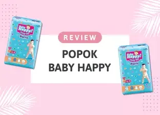 Review Popok Baby Happy oleh Moms Orami, Murah dan Tidak Mudah Bocor!